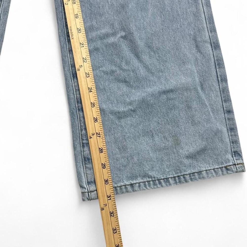 Edikted blue wide leg jeans Size S NWT - Picture 5 of 7